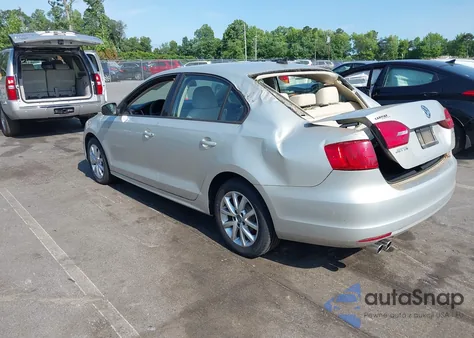 2011 Volkswagen Jetta 2.5L Se из США, поврежденный, VIN 3VWDX7AJ4BM379482